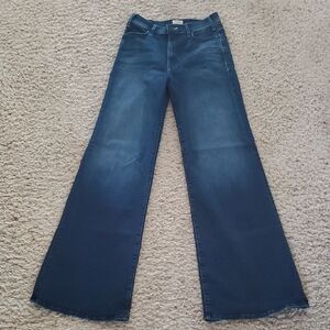 MOTHER Flare Jeans - Deep Blue